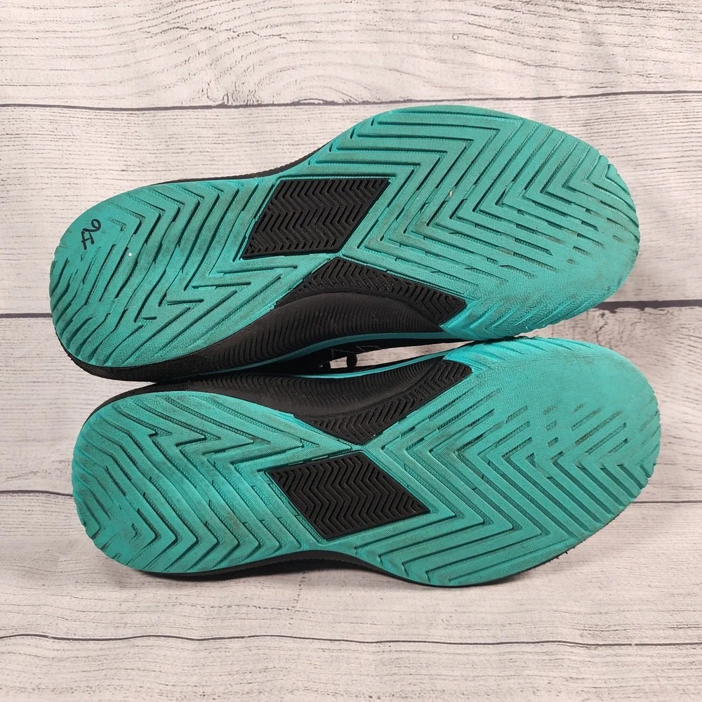 Diadem Court Shoes Womens 7.5 Black Teal Purple Tennis Pickleball CS20006 C01